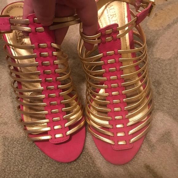 Ralph Lauren open toe sandals - Picture 1 of 6